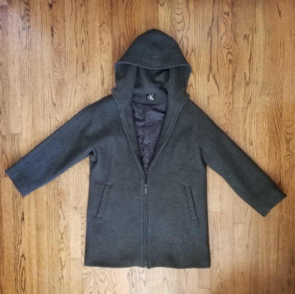Calvin Klein Other - Calvin Klein 100% Wool Coat